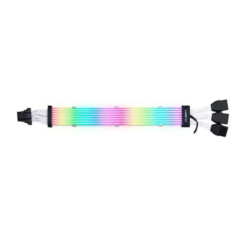 Lian Li Strimer Plus V2 12VHPWR to 3X8 Pin Extension Cable-8 Guide light Lian Li Strimer Plus V2 12VHPWR to 3X8 Pin Extension Cable-8 Guide light